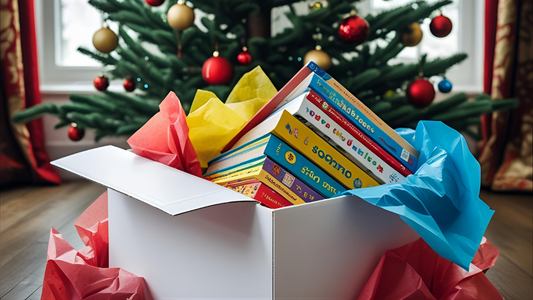 Children's Novel Book Advent Box - 24 Brilliant Books For Children To Open And Unwrap