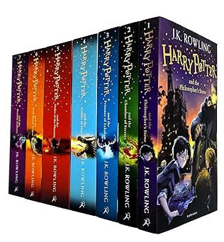 Harry Potter Books 1-7 by J.K. Rowling (Paperback, 2014)