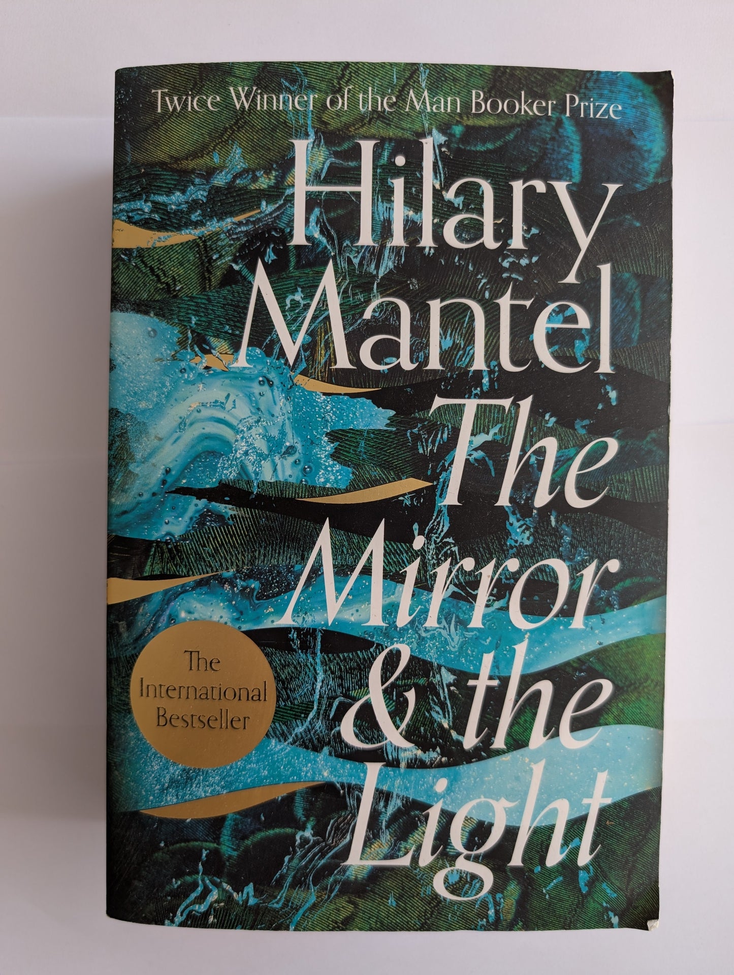 Book cover of 'Light the Mirror & the Wall' by Hillary Mantel on a white background