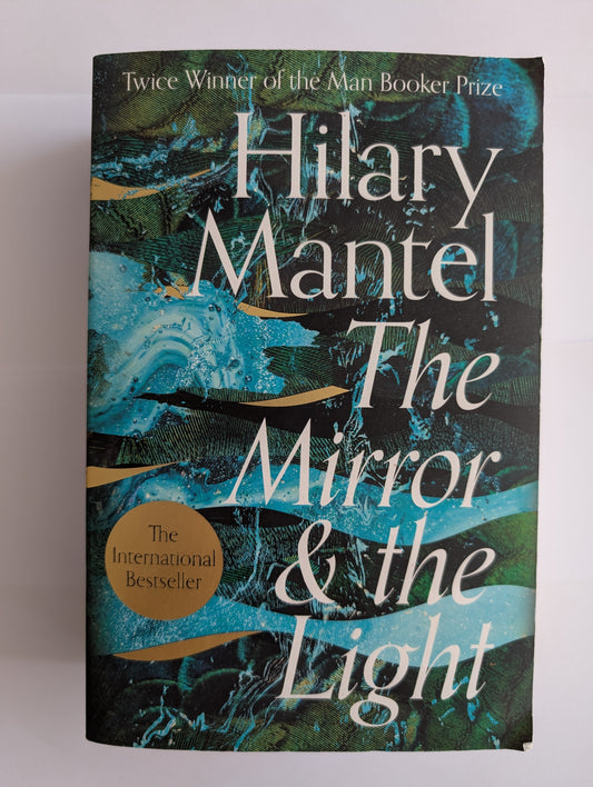 Book cover of 'Light the Mirror & the Wall' by Hillary Mantel on a white background