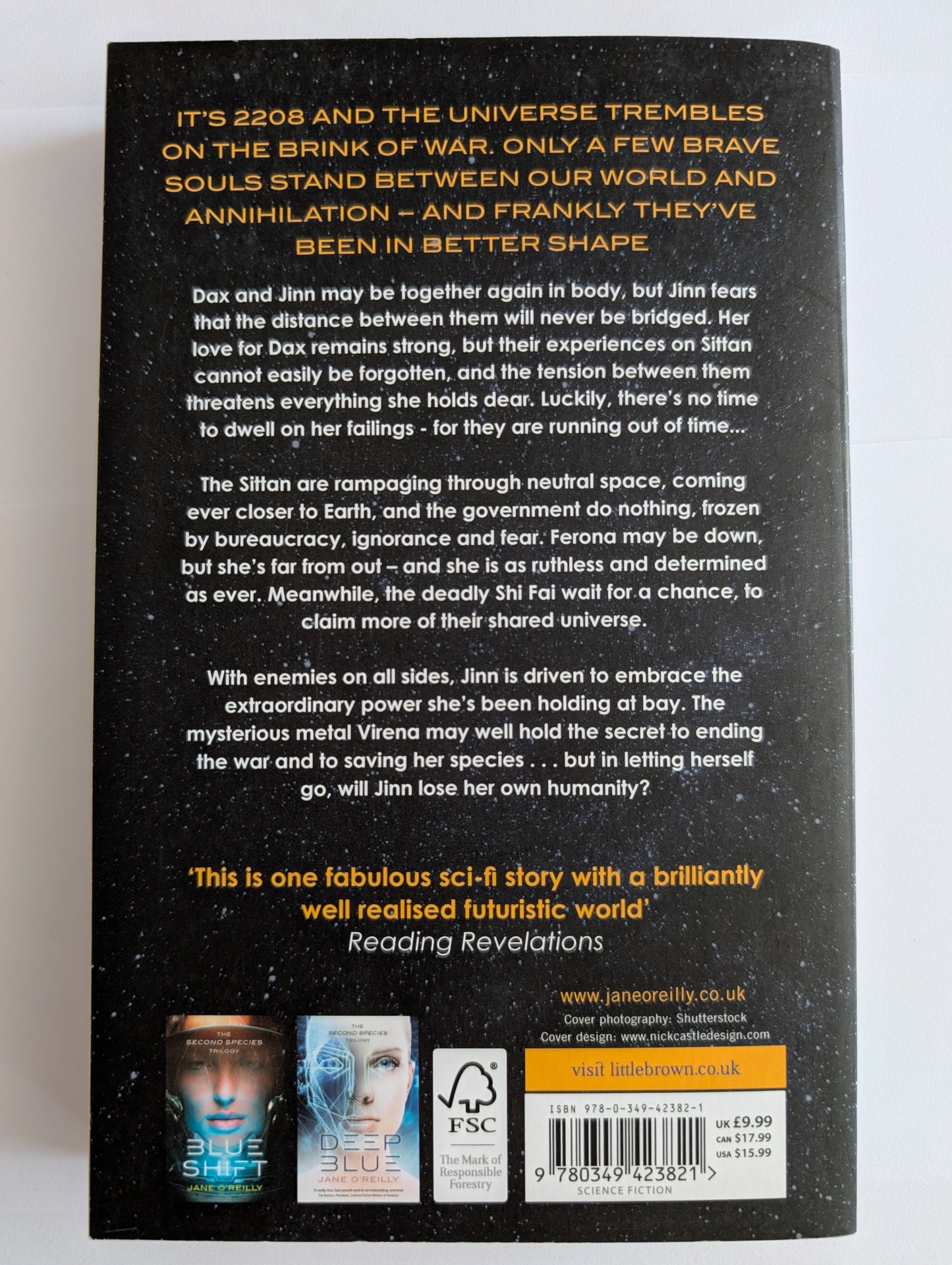Blue Planet by Jane O'Reilly (Paperback, 2020)