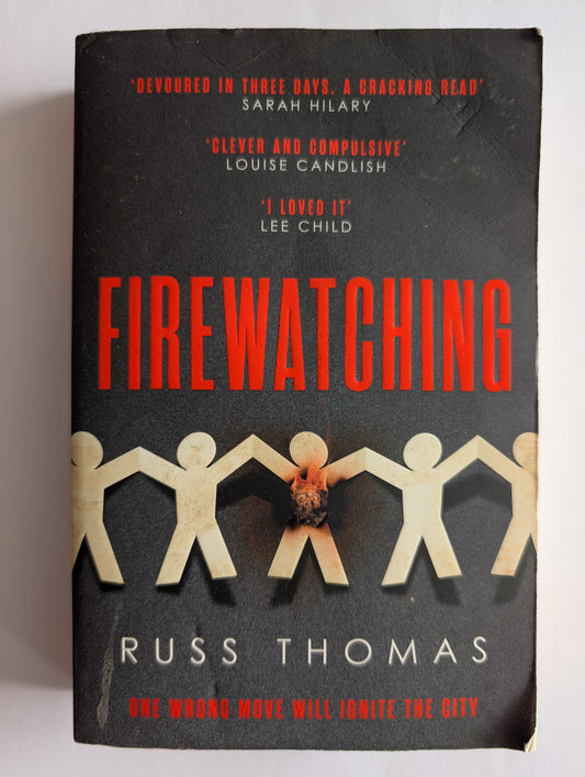Book cover of 'Firewatching' by Russ Thomas on a white background