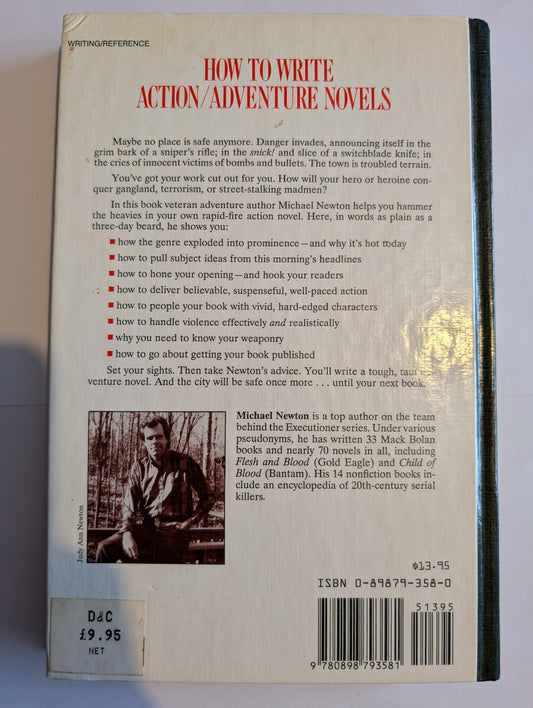How To Write Action Adventure Novels by Michael Newton (Hardcover, 1989)