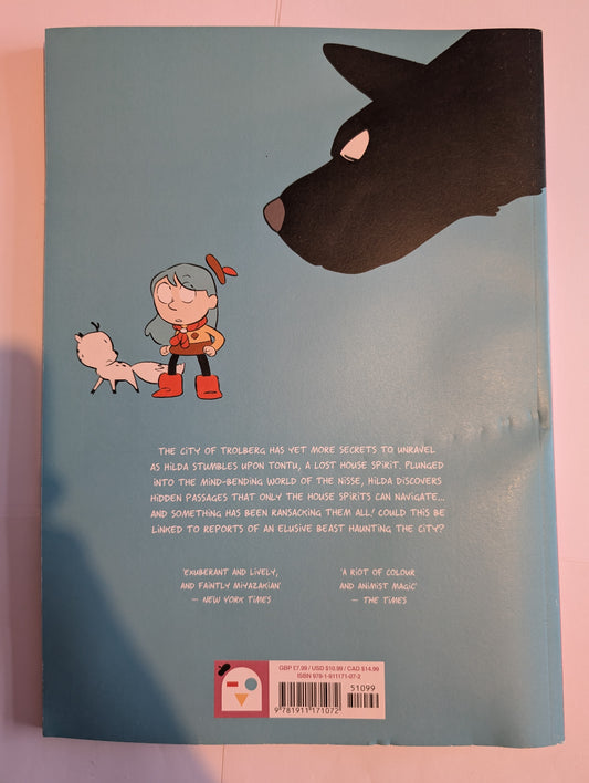 Hilda and the Black Hound (Book 4) by Luke Pearson (Paperback, 2017)